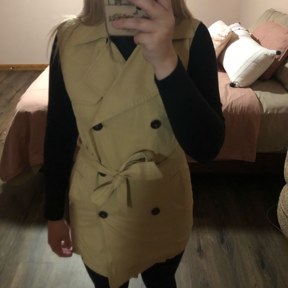 Short sleeve trench coat - Picture 5 of 7